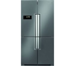 HOTPOINT HPSN 4T Fridge Freezer - Silver Inox